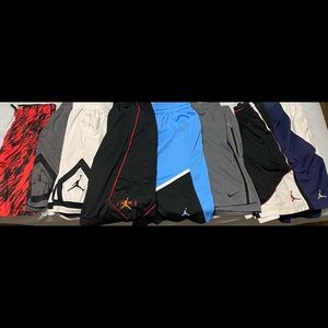 Air Jordan & Nike Basketball Shorts Bundle L, XL & XXL